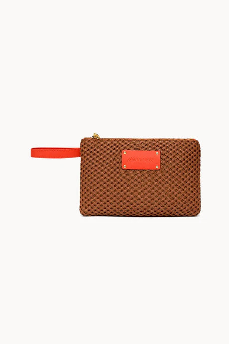 Pochette 4giveness Capri in rafia kenia