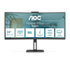 AOC MONITOR CURVO 34 LED VA WQHD 21:9 4MS 300 CDM, REG ALTEZZA, USB-C DOCK, DP/HDMI, MULTIMEDIALE
