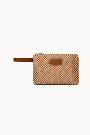 Pochette 4giveness Capri in rafia kenia