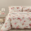 Trapunta Eden Rose Matrimoniale in Cotone 300 gr/mq - Caleffi