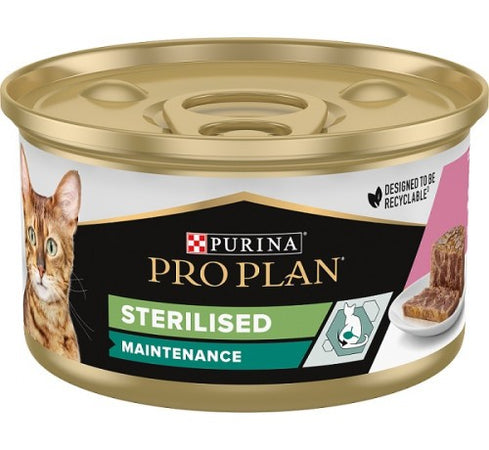 Purina Pro Plan Sterilised Maintenance Umido Gatti Tonno e Salmone 85gr