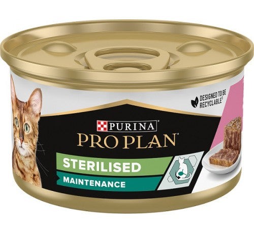 Purina Pro Plan Sterilised Maintenance Umido Gatti Tonno e Salmone 85gr