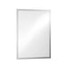 Durable DURAFRAME POSTER UV-Resistant Self-Adhesive Sign & Document Holder with Magnetic Frame A1 Silver - 505523