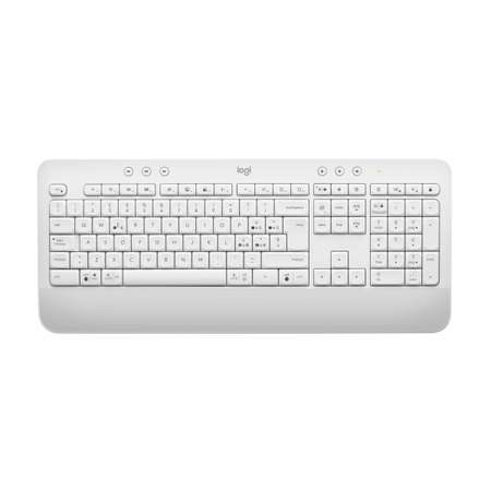 Logitech 920-011024 tastiera Mouse incluso Ufficio Bluetooth QWERTY Italiano Bianco (Logitech Signature MK650 Combo for Business - Set mouse e tastiera - senza fili - Bluetooth LE - QWERTY - italiana