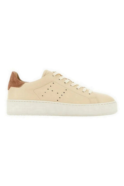 Hogan Sneakers Avorio/cuoio da donna