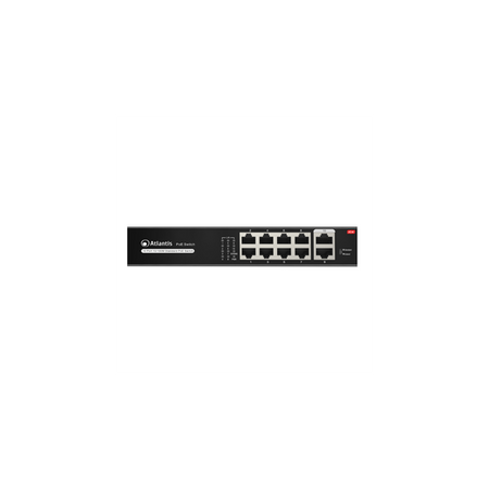 Atlantis Land NetPower F10PoE8-120W e' uno switch di rete Fast Ehternet con 8 porte LAN