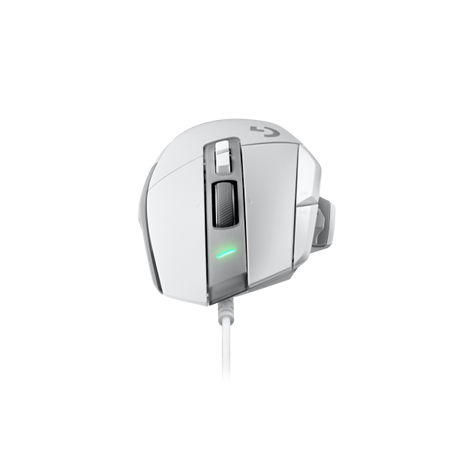 Logitech - G502 X Small Gaming Wireless - Lightforce Primary Hybrid -Mechanic Pubbling, Hero di gioco 25K - Sensore bianco - bianco