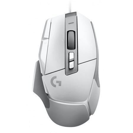 Logitech - G502 X Small Gaming Wireless - Lightforce Primary Hybrid -Mechanic Pubbling, Hero di gioco 25K - Sensore bianco - bianco