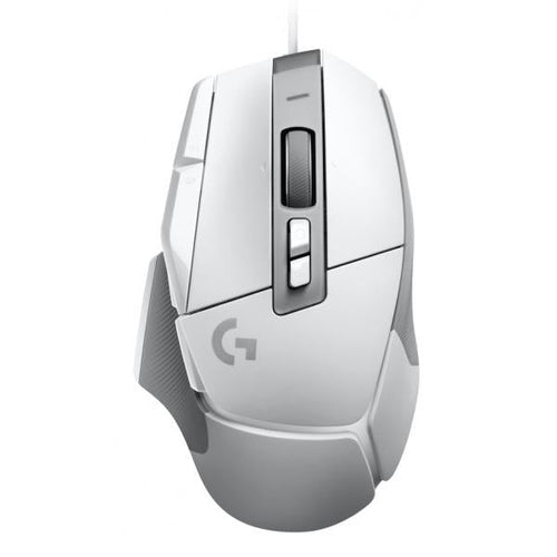 Logitech - G502 X Small Gaming Wireless - Lightforce Primary Hybrid -Mechanic Pubbling, Hero di gioco 25K - Sensore bianco - bianco