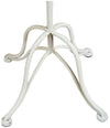 Biscottini Portasciugamani da terra Le Bain in ferro battuto finitura Shabby 39x24x69 cm