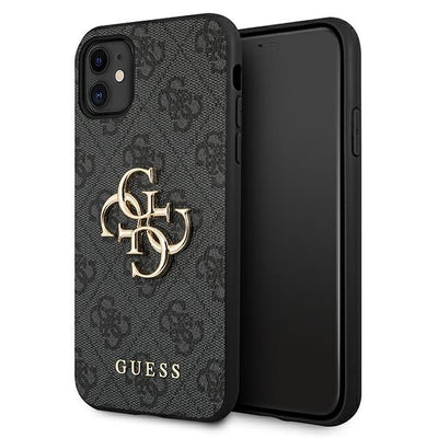cover guess iphone 11 grey con logo