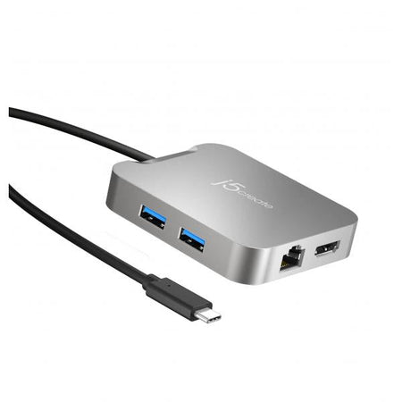 j5create JCD391-N Adattatore multiporta PD 4K60 Elite USB-C (4K60 ELITE USB-C PD MULTI-PORT - ADAPTER)
