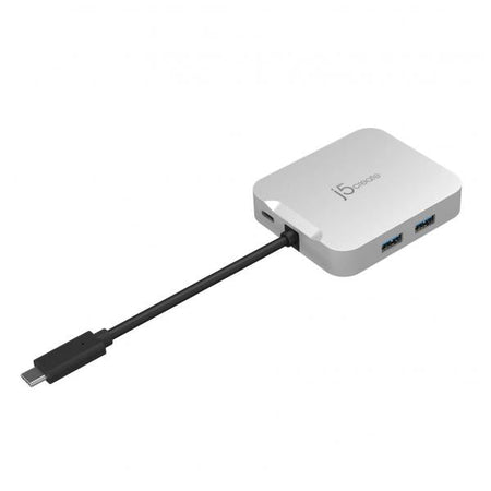 j5create JCD391-N Adattatore multiporta PD 4K60 Elite USB-C (4K60 ELITE USB-C PD MULTI-PORT - ADAPTER)