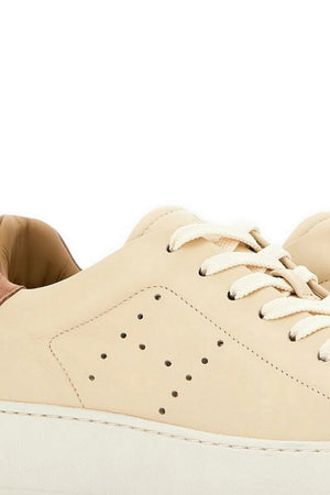 Hogan Sneakers Avorio/cuoio da donna