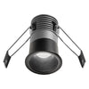 Faretto incasso nero alluminio Gea Led GFA1111C LED 3000K 400LM spot tondo moderno led integrato