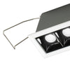 Faretto incasso bianco alluminio Gea Led GFA1120C LED 3000K 800Lm moderno led integrato