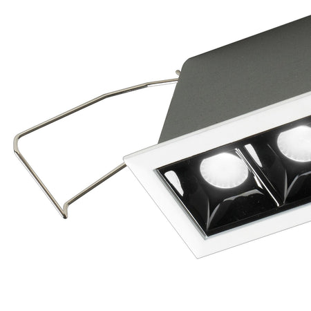 Faretto incasso bianco alluminio Gea Led GFA1120C LED 3000K 800Lm moderno led integrato