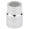 Set di chiavi a bussola a 12 punte 3/4 in acciaio cromo Draper Draper tools