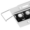 Faretto incasso nero alluminio Gea Led GFA1130C LED 3000K 800LM moderno led integrato
