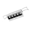 Faretto incasso nero alluminio Gea Led GFA1130C LED 3000K 800LM moderno led integrato