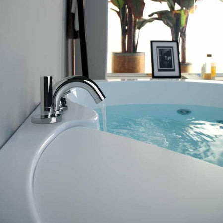 Vasca da Bagno Angolare Fantasy Dimensioni 135x135x55
