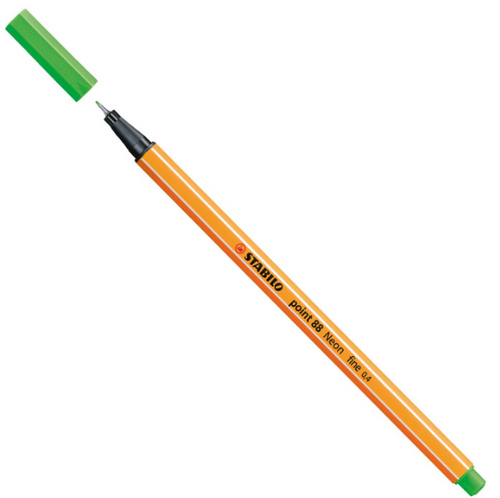 Stabilo Point 88 Neon Verde 88/033