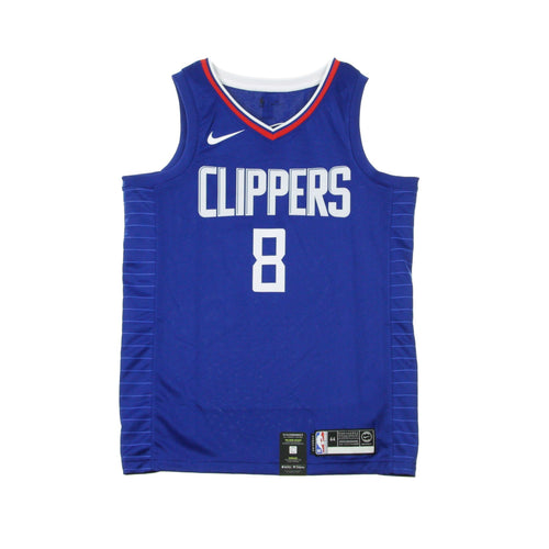 NIKE NBA Canotta Basket Uomo Nba Swingman Jersey Icon Edition No 8 Danilo Gallinari Loscli Road Rush Blue/white/university Red da uomo