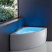 Vasca da Bagno Angolare Asimmetrica Sharm Dimensioni 150x100x60
