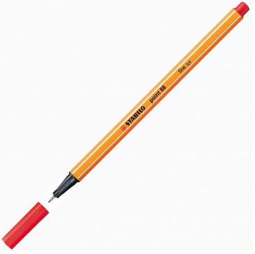 Stabilo Point 88 Rosso