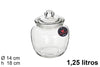 Barattolo Ermetico in Vetro 1,25 L