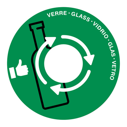 Coperchio Raccolta Vetro Verde Per Cestino 133R Cep