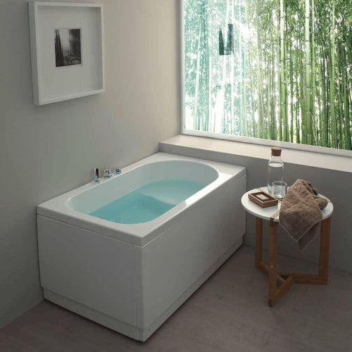 Vasca da Bagno Rettangolare PEGA in acrilico sanitario bianco