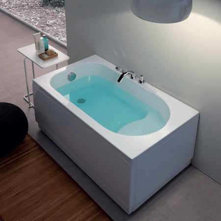 Vasca da Bagno Rettangolare PEGA in acrilico sanitario bianco
