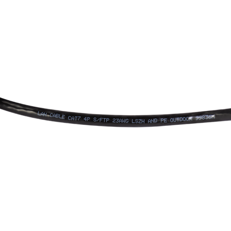 LogiLink CPV0081 cavo di rete Nero 50 m Cat7 S/FTP [S-STP] (LogiLink CPV0081 netv?rkskabel Sort 50)