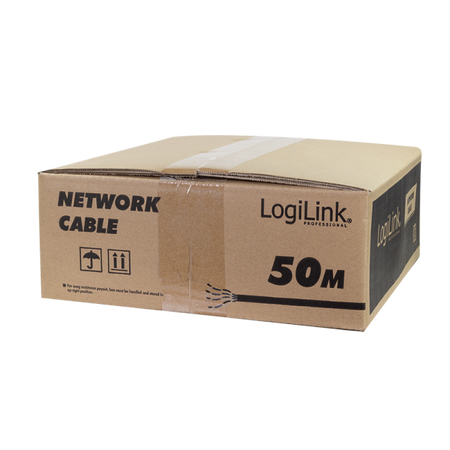 LogiLink CPV0081 cavo di rete Nero 50 m Cat7 S/FTP [S-STP] (LogiLink CPV0081 netv?rkskabel Sort 50)