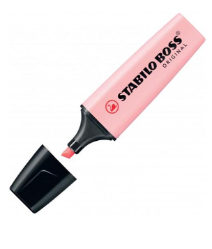 Stabilo boss Evidenziatore pastello rosa