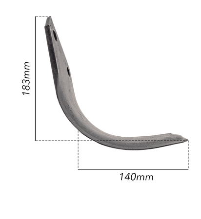 Zappa DX Breviglieri, Howard 80x7 Foro 13 confezione da 10 pezzi