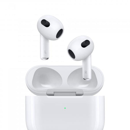 Cuffia auricolare APPLE Airpods 3 - 3a generazione - Auricolari in-ear senza fili - per iPhone, Apple Watch, iPad o Mac - con custodia di ricarica Lightning - Colore Bianco