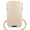 portacellulare universale guess gold con tracolla sino a 6,7