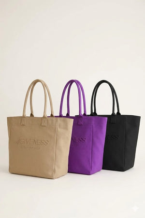 Borsa Mare 4Giveness Deconstructive in Canvas - Shopper Logo