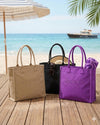 Borsa Mare 4Giveness Deconstructive in Canvas - Shopper Logo