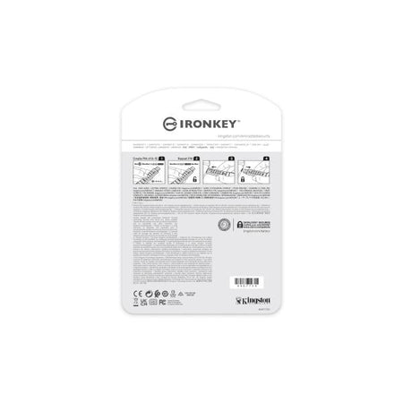 Kingston Technology IronKey Keypad 200 da 16 GB, FIPS 140-3 livello 3 [in fase di approvazione] crittografata AES-256 (16GB IRONKEY KEYPAD 200 AES-256 - ENCRYP FIPS 140-3 LVL 3[PENDING])