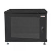 Armadio Rack 19'' ideale per Accumulatori Fotovoltaico 8U P600mm Nero