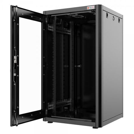 Armadio Rack 19'' 600x600 12 Unità Nero serie Easynet