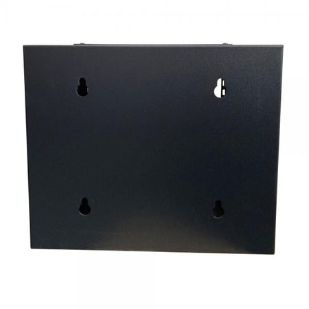 Armadio Rack 10'' a Muro 6 Unità Pannelli Asportabili Nero