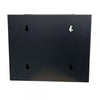 Armadio Rack 10'' a Muro 6 Unità Pannelli Asportabili Nero