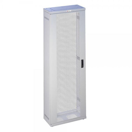 Armadio ETSI 21'' 47 unità prof. 600 Porte Grigliate Grigio