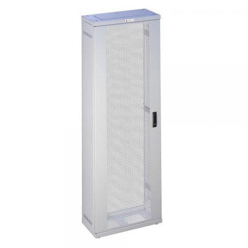 Armadio ETSI 21'' 47 unità prof. 600 Porte Grigliate Grigio