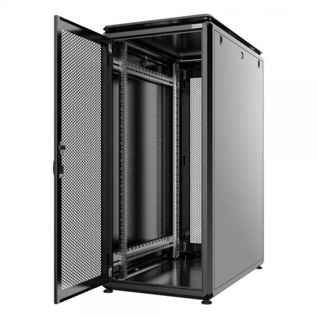 Armadio Server Rack 19'' 600x1000 42U Nero Serie Evolution Porta Grigliata