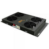 Kit di Ventilazione a Soffitto per Rack 19'' 4 Ventole Nero